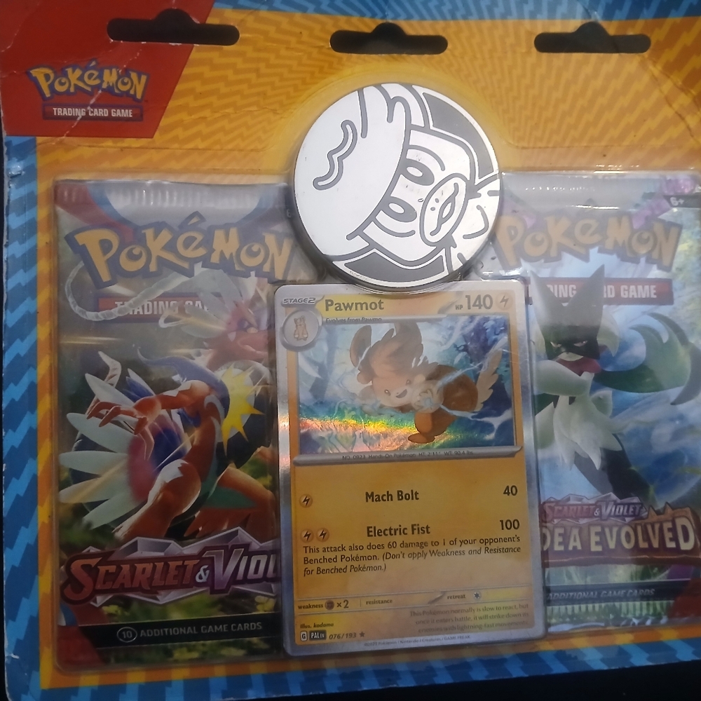 Trading Card Game Set with Pawmo Card